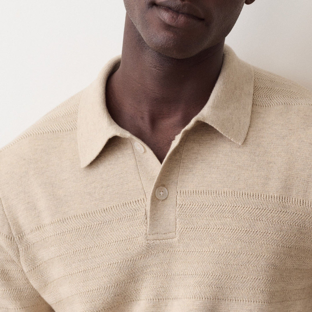 Rugby Sweater Polo | Driftwood