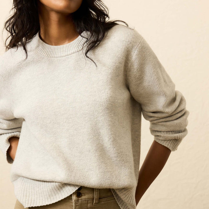 Jackson Crewneck Sweater | Ice Grey Heather