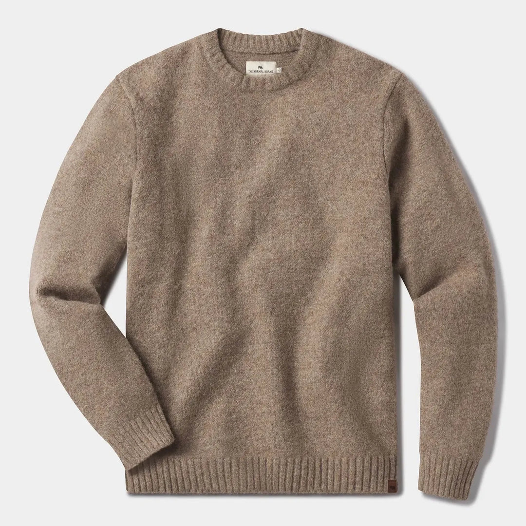Homebound Crewneck Sweater | Toasted Chestnut