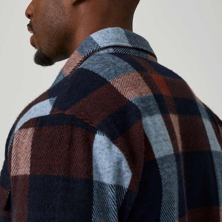 Generation Plaid Shirt | Navy