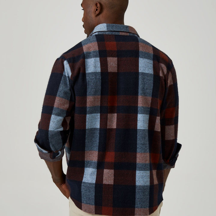 Generation Plaid Shirt | Navy