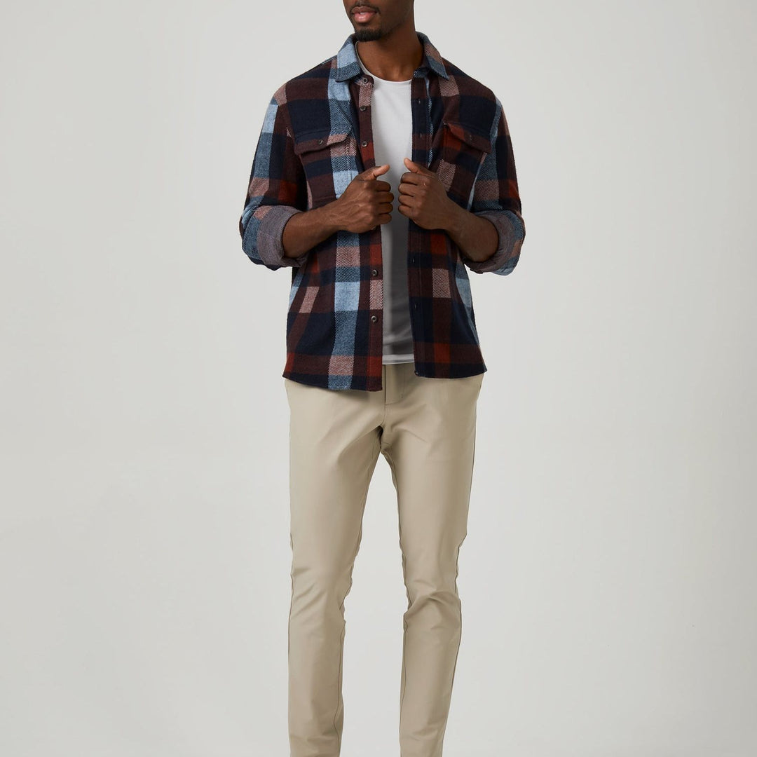 Generation Plaid Shirt | Navy