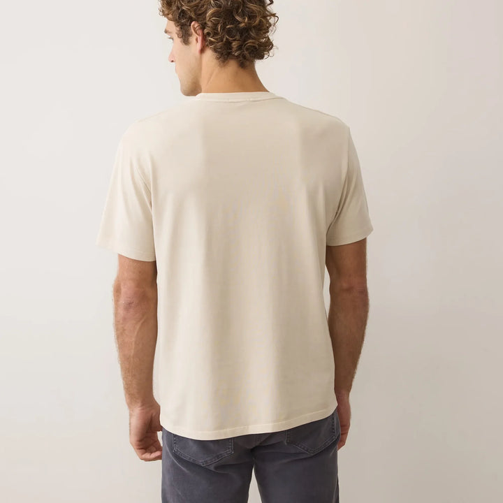 Men's Luxe Jersey Relaxed Tee | Whitecap