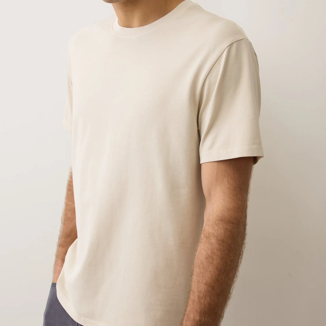 Men's Luxe Jersey Relaxed Tee | Whitecap
