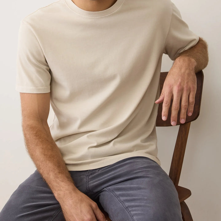 Men's Luxe Jersey Relaxed Tee | Whitecap