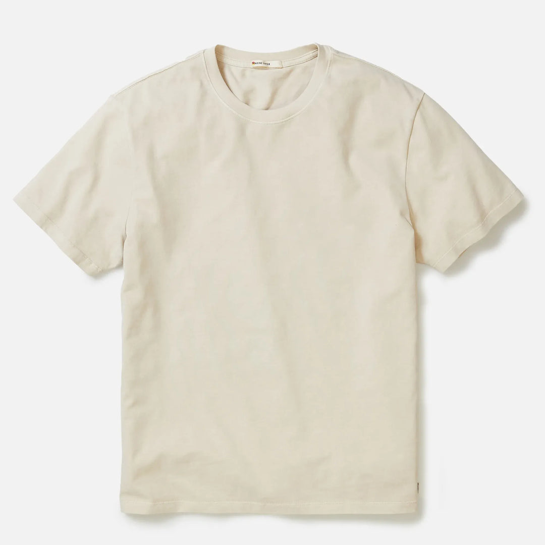 Men's Luxe Jersey Relaxed Tee | Whitecap