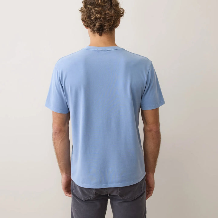 Men's Luxe Jersey Relaxed Tee | Coastal Blue
