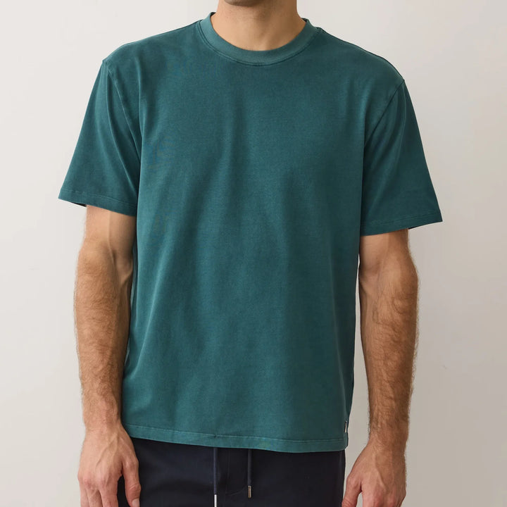 Men's Luxe Jersey Relaxed Tee | Rain Forest