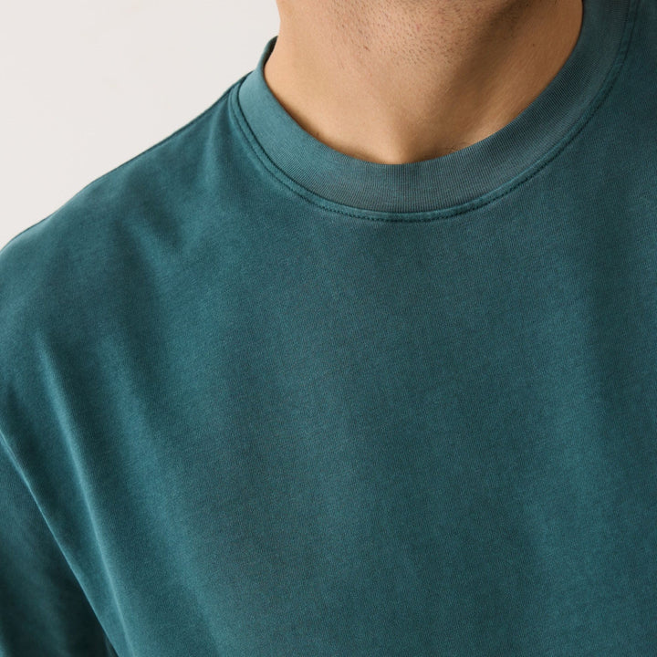 Men's Luxe Jersey Relaxed Tee | Rain Forest
