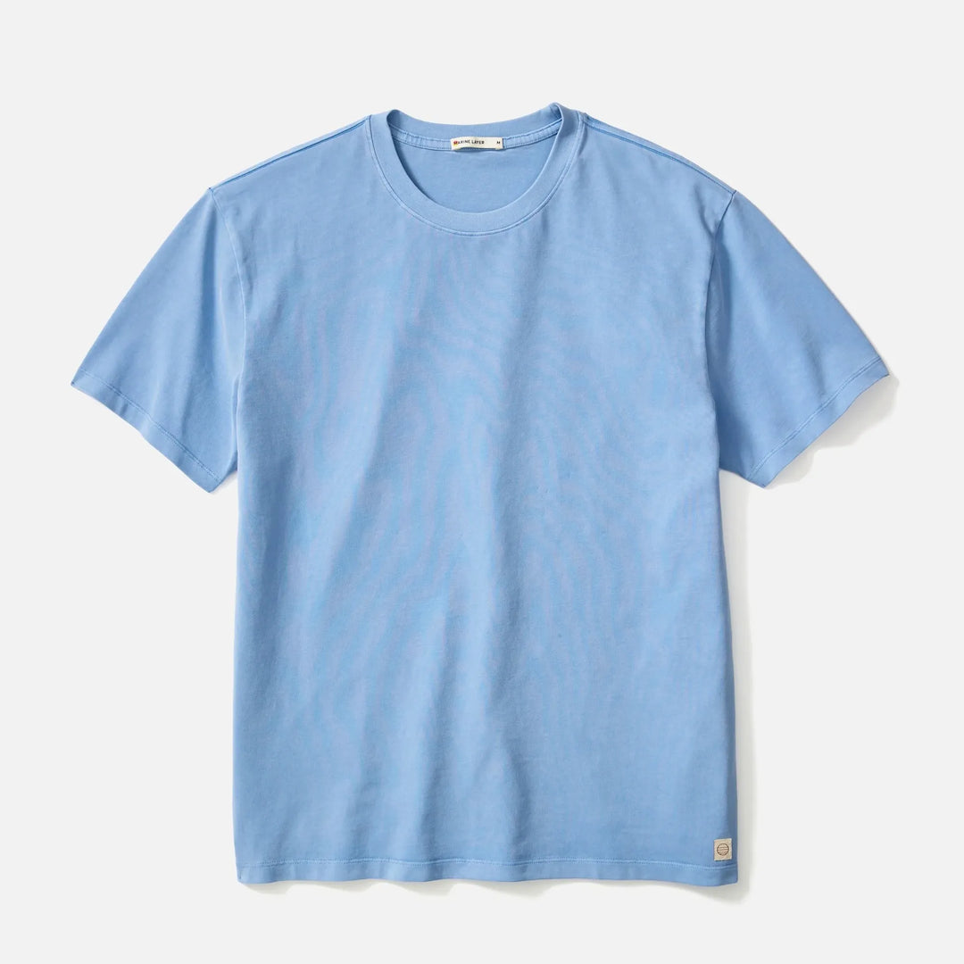Men's Luxe Jersey Relaxed Tee | Coastal Blue