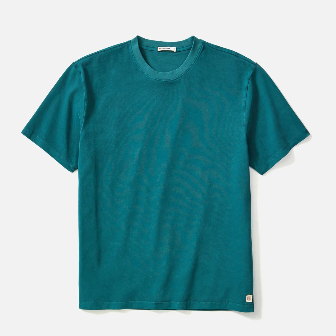 Men's Luxe Jersey Relaxed Tee | Rain Forest