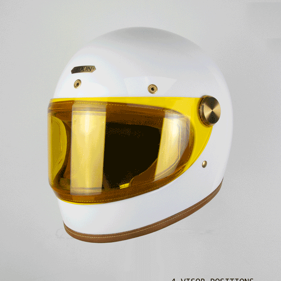 Heroine Racer Knight 2.0 Helmet | White