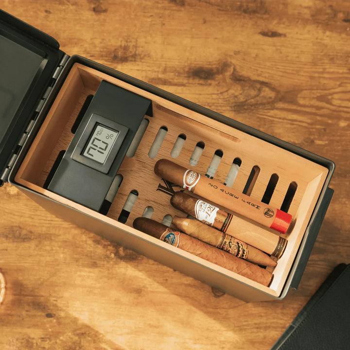 The Smoke Can Humidor | Green 50 Cal