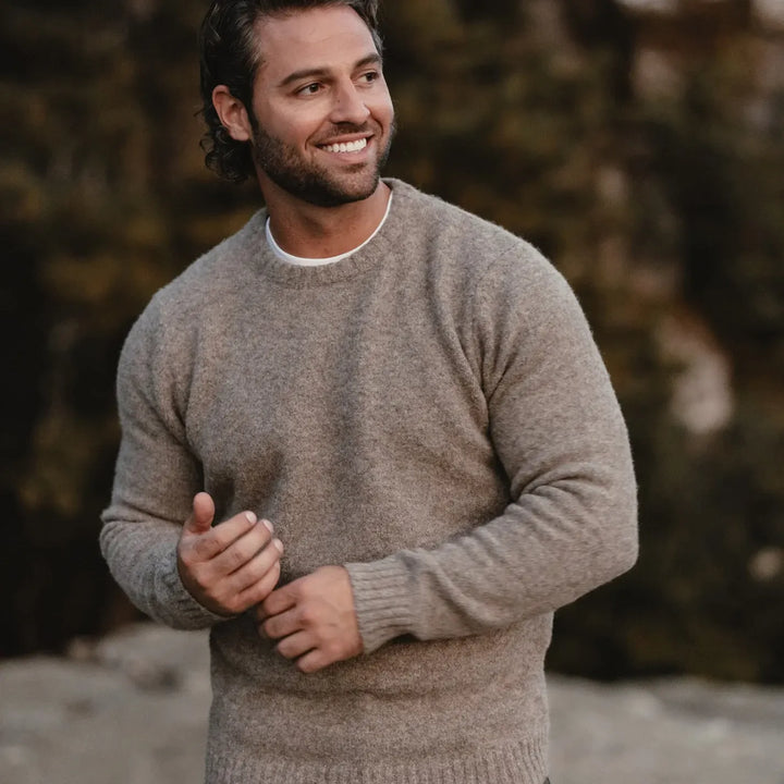 Homebound Crewneck Sweater | Toasted Chestnut