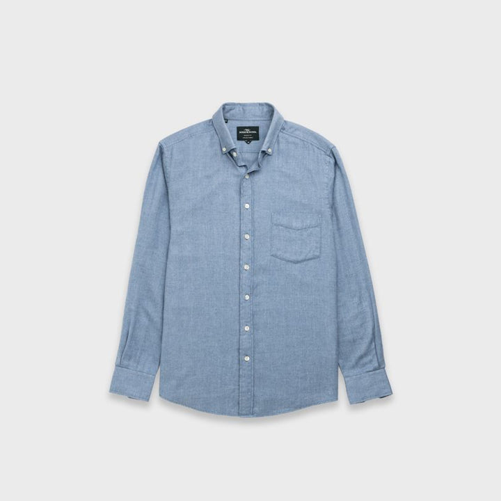 Barrhill Sports Fit Shirt | Chambray