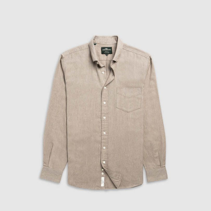 Barrhill Sports Fit Shirt | Taupe