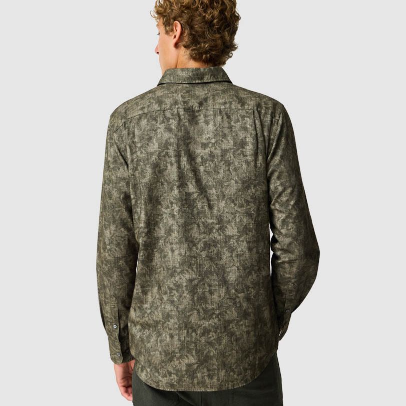Campbell Valley Sports Fit Shirt | Moss