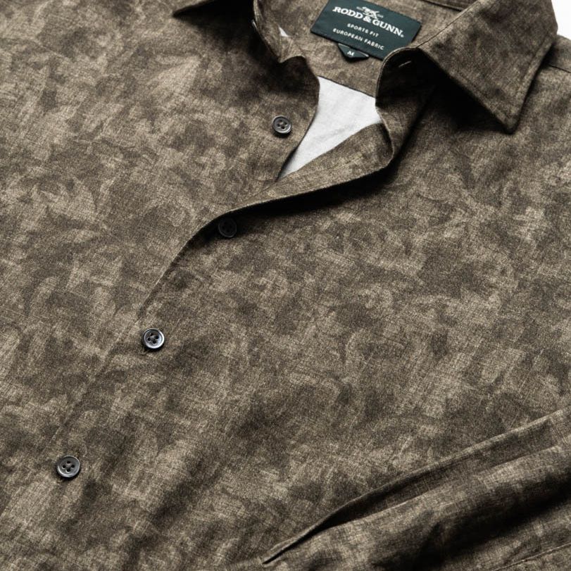 Campbell Valley Sports Fit Shirt | Moss