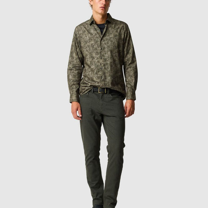 Campbell Valley Sports Fit Shirt | Moss