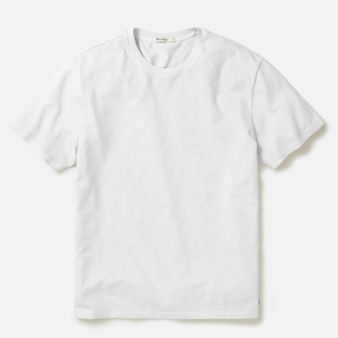 Men's Luxe Jersey Relaxed Tee | Bright White