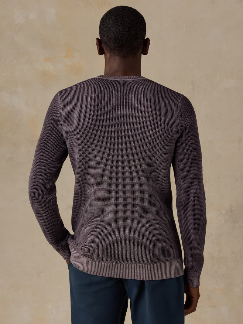 Sunwashed Crewneck Sweater | Lilac Twilight