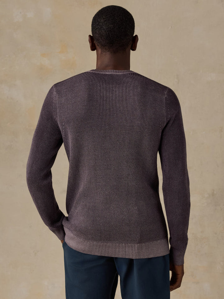 Sunwashed Crewneck Sweater | Lilac Twilight