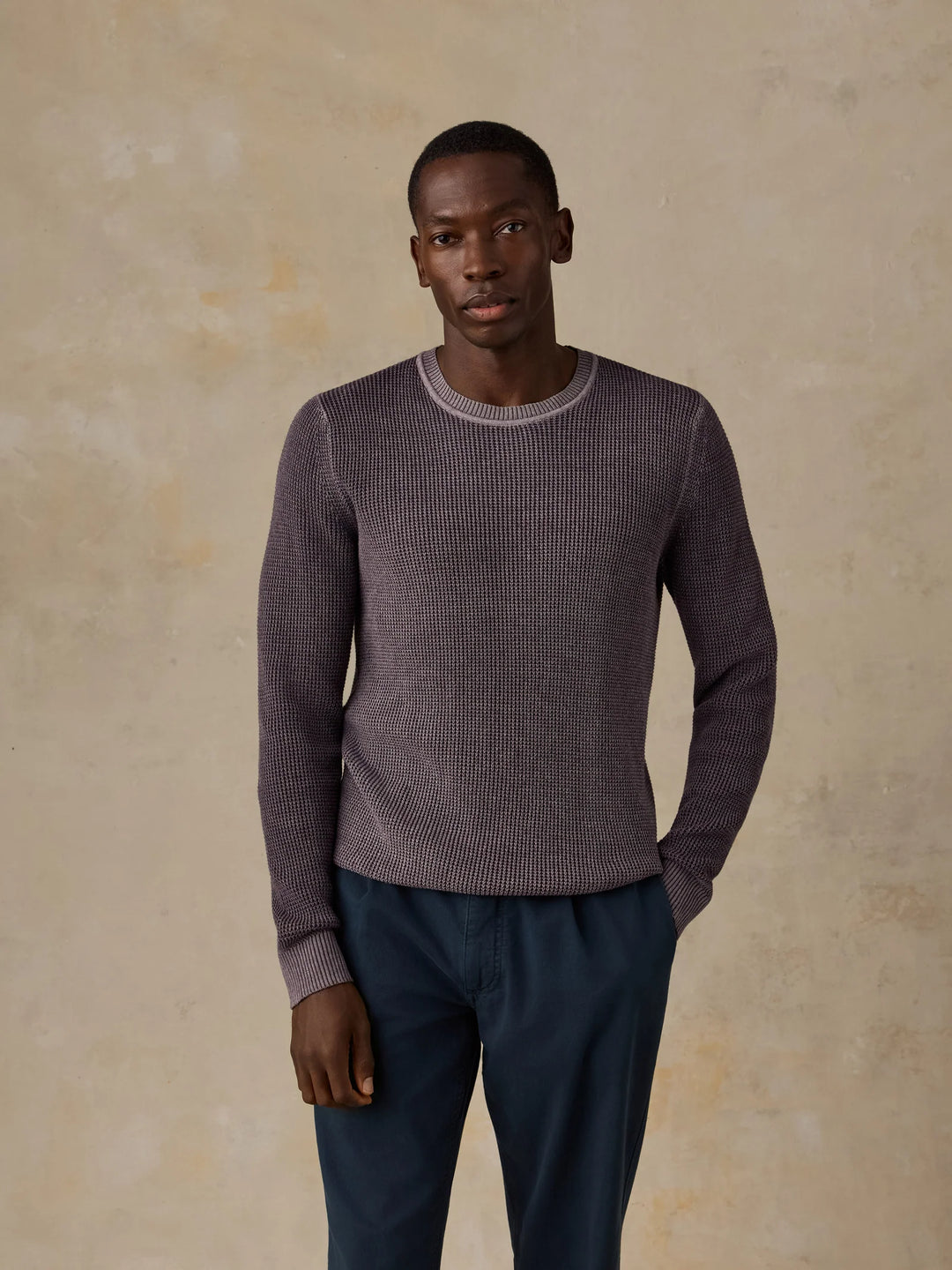 Sunwashed Crewneck Sweater | Lilac Twilight