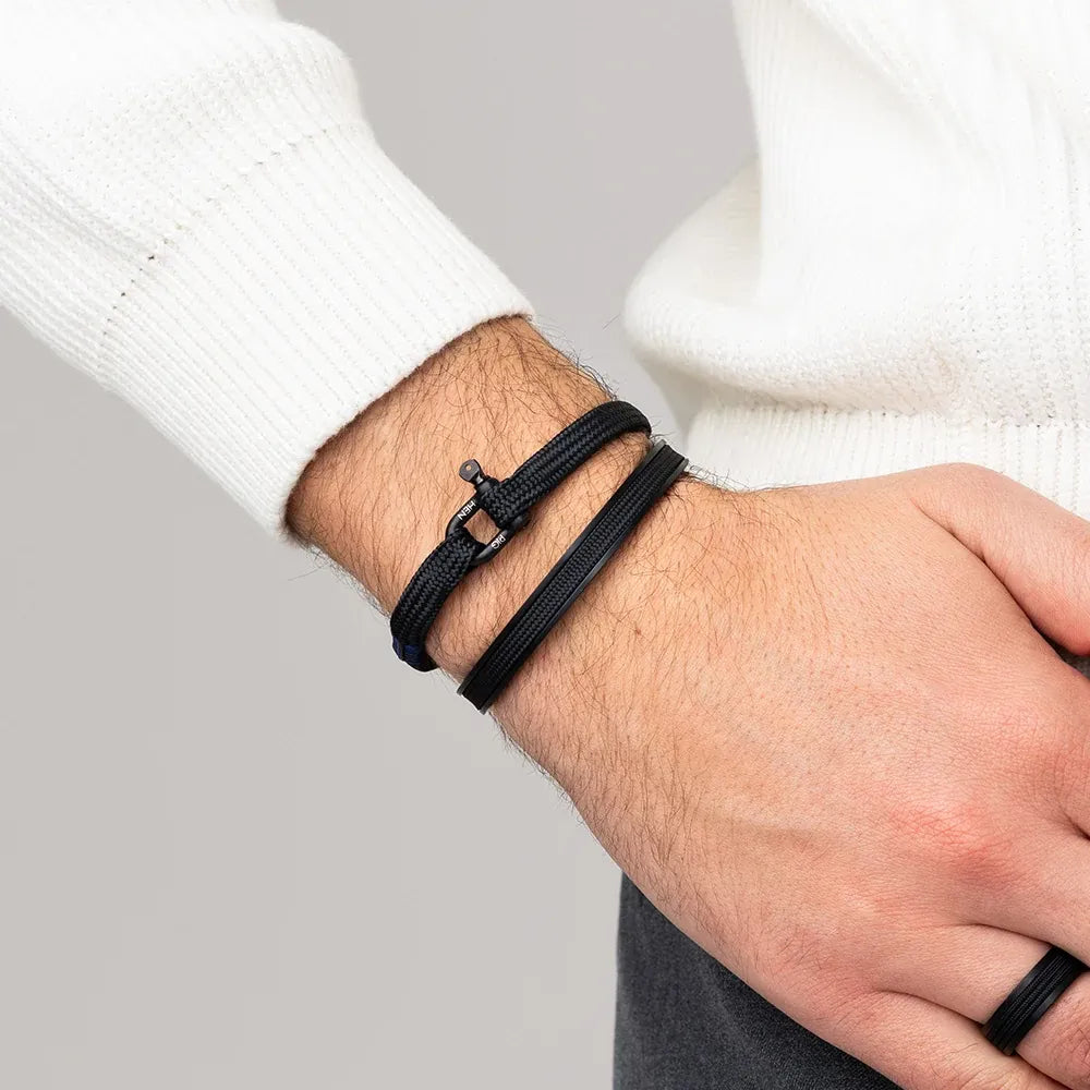 Navarch 9mm Bracelet | Black