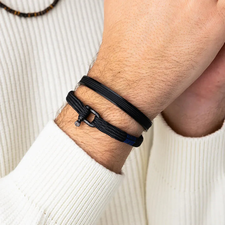 Navarch 9mm Bracelet | Black
