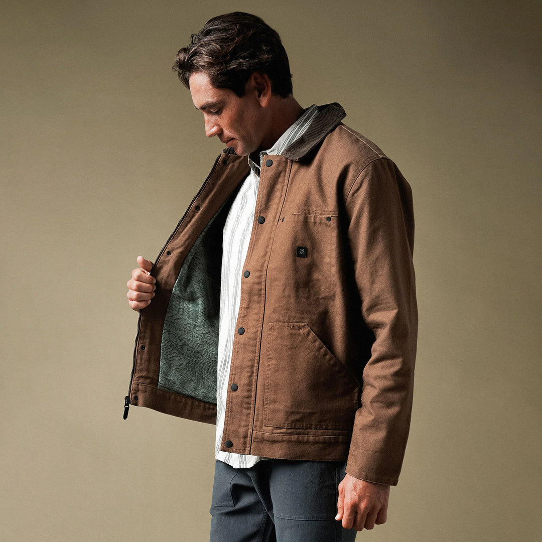 Open Roads Waxed Canvas Jacket | Otter