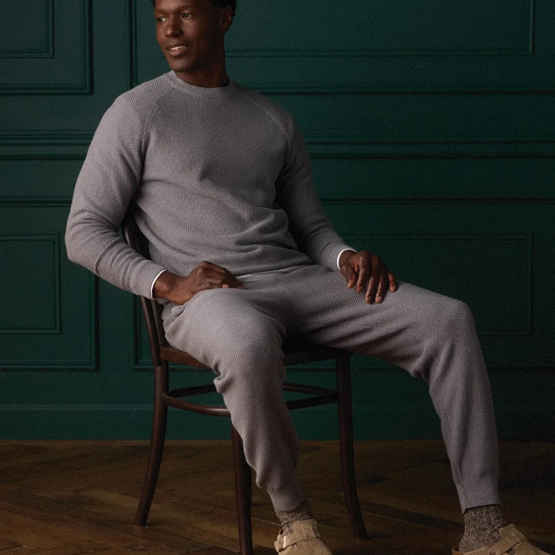 COOLMAX® Textured Jogger | Greystone