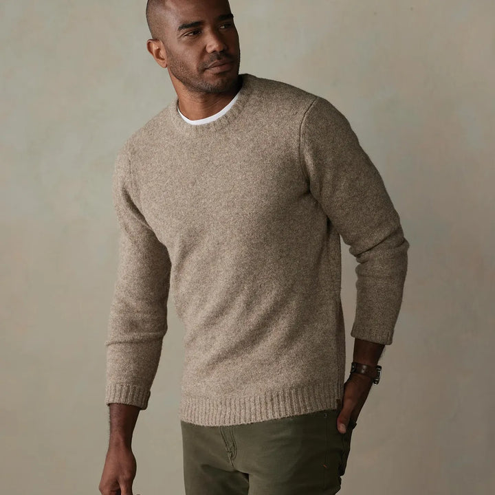 Homebound Crewneck Sweater | Toasted Chestnut