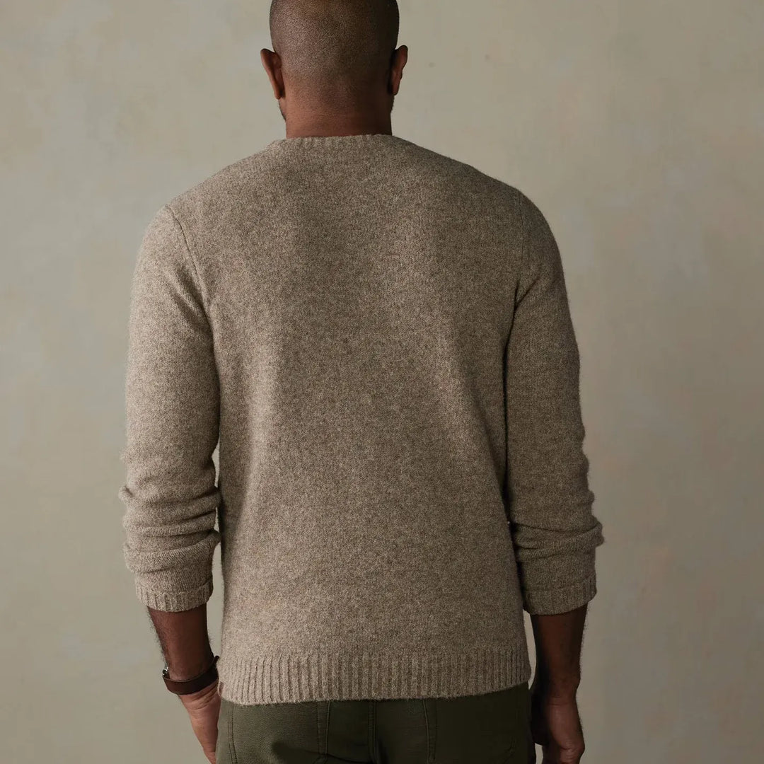 Homebound Crewneck Sweater | Toasted Chestnut