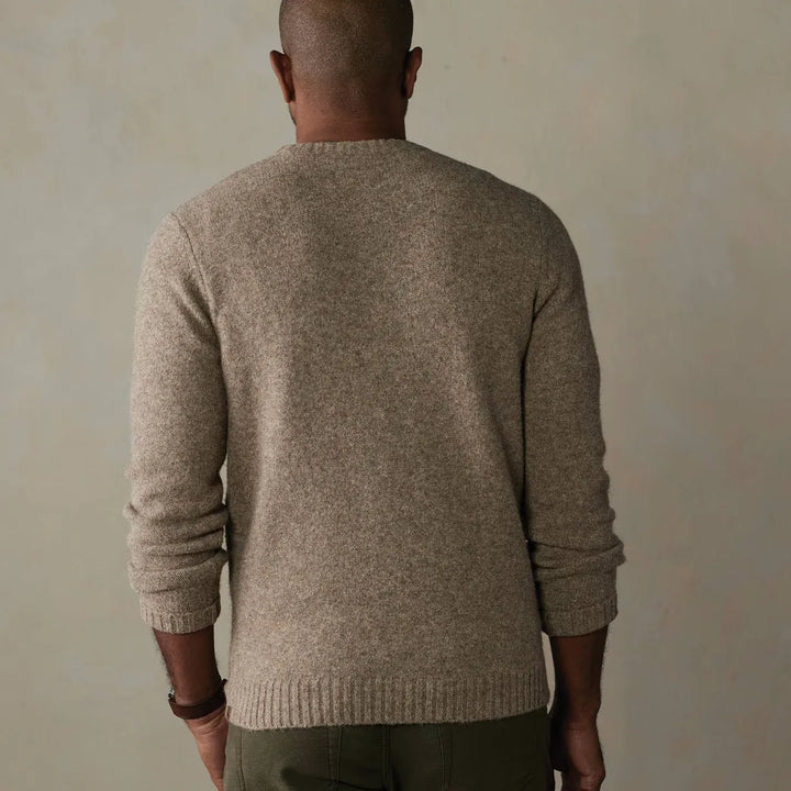 Homebound Crewneck Sweater | Toasted Chestnut