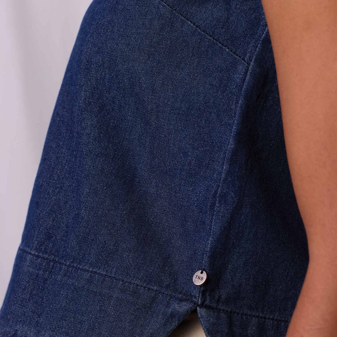 Denim Marina Top