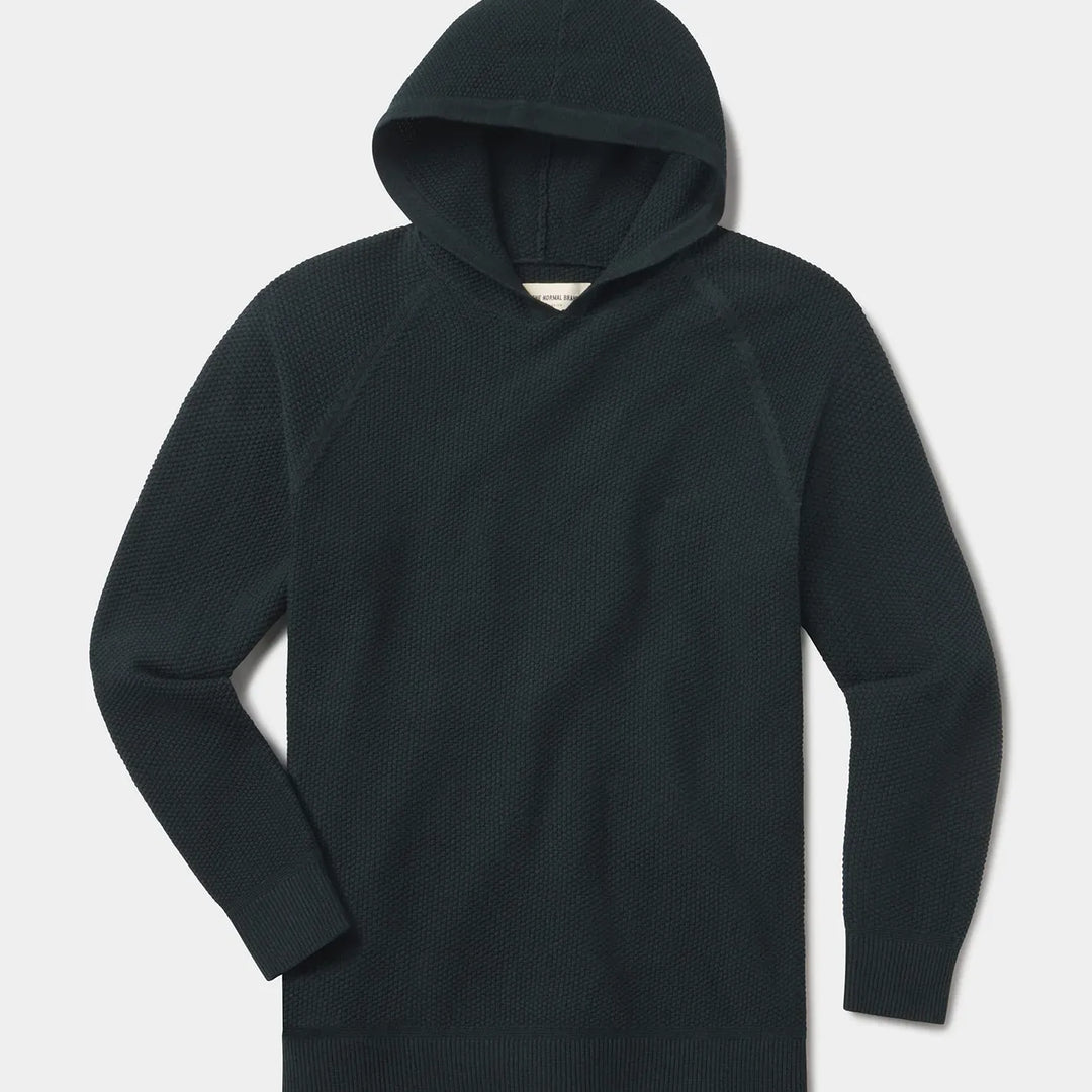 COOLMAX® Textured Hoodie | Varsity Green
