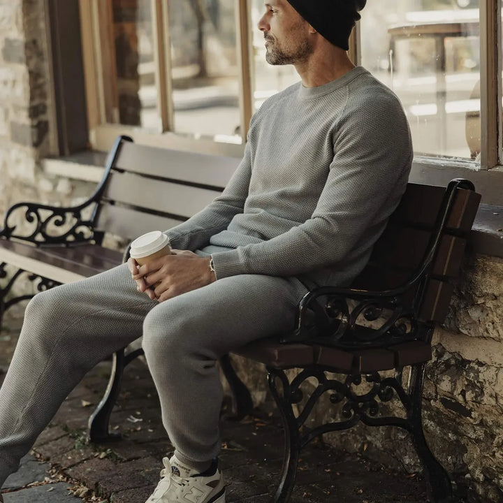 COOLMAX® Textured Jogger | Greystone