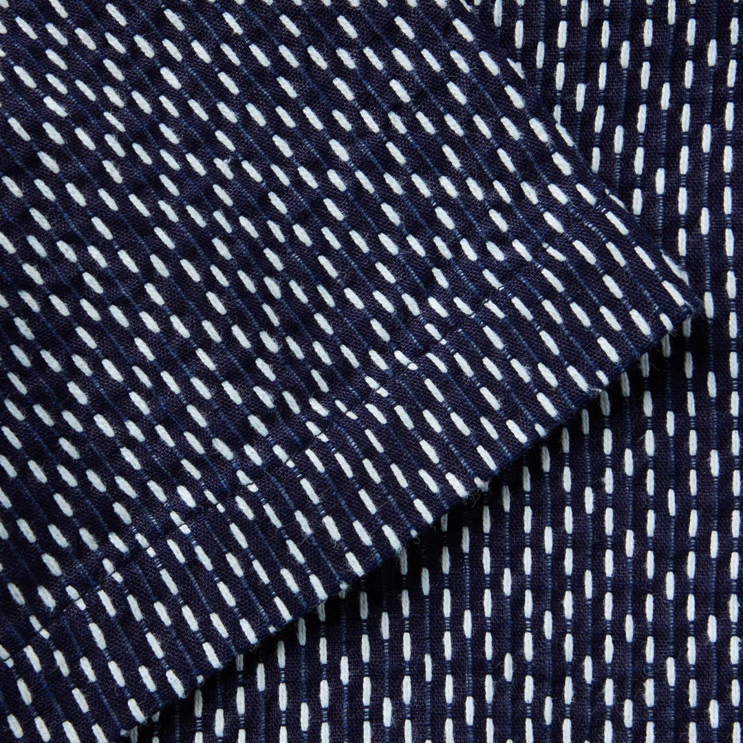 The Davis Shirt | Indigo Raindrop Sashiko