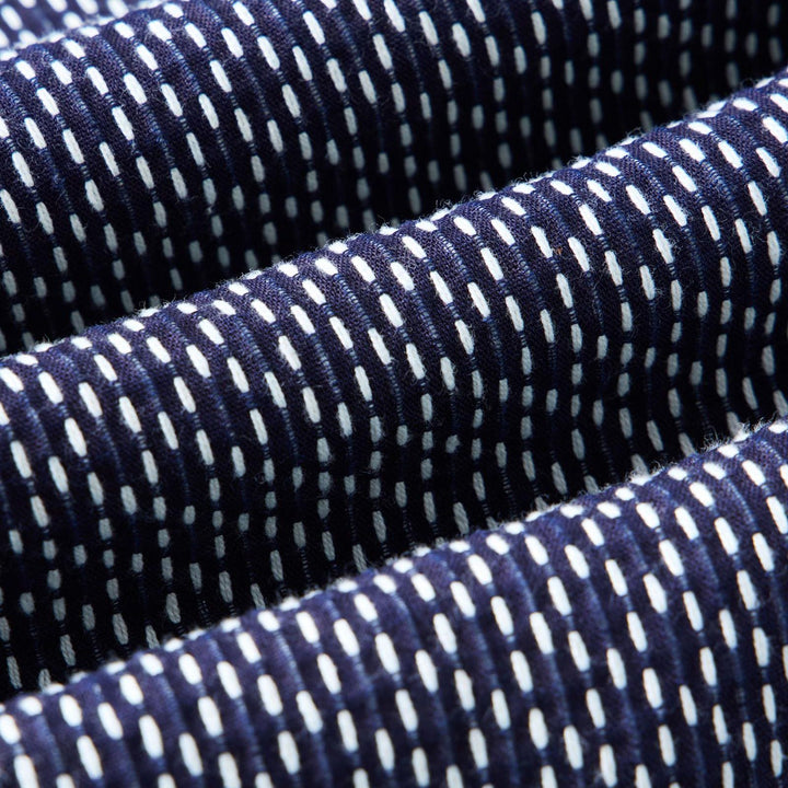 The Davis Shirt | Indigo Raindrop Sashiko