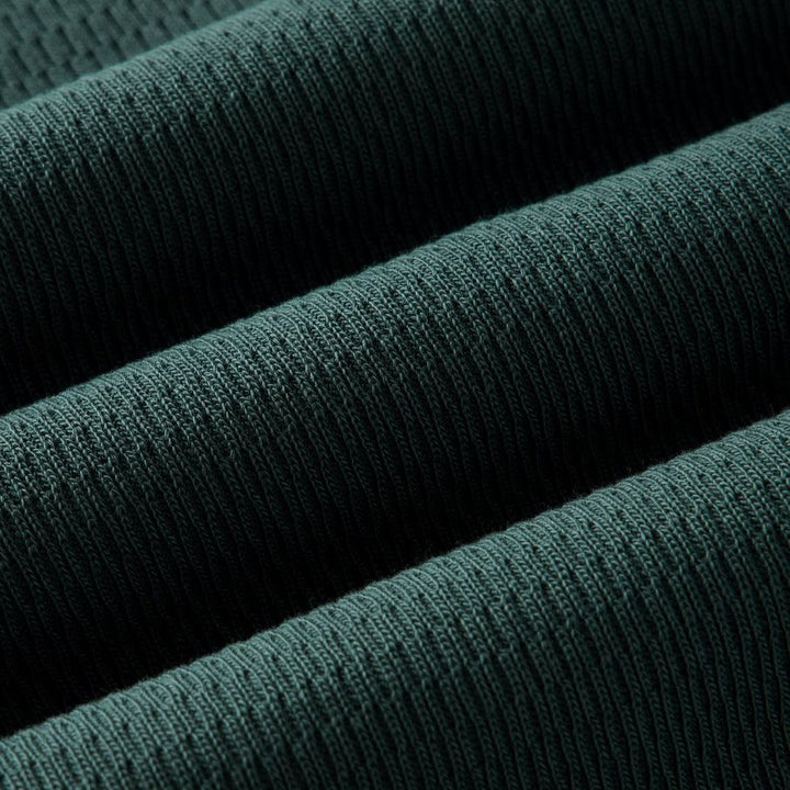 The Organic Cotton Short Sleeve Crew | Dark Forest Waffle