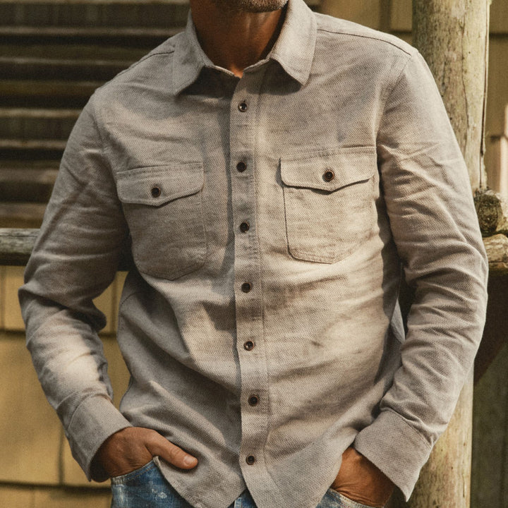 The Redding Shirt | Boulder Marl Hemp