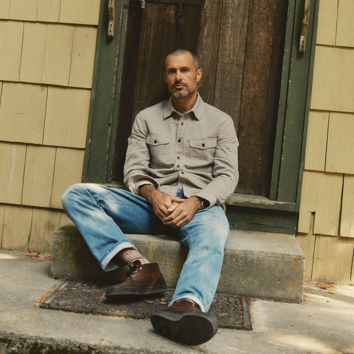The Redding Shirt | Boulder Marl Hemp