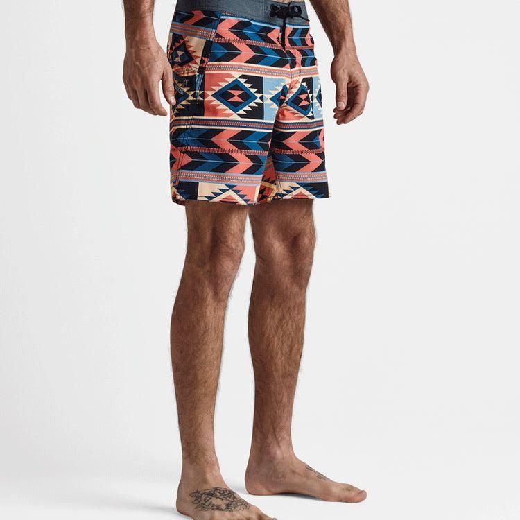 Boatman Boardshorts 17" | Fire