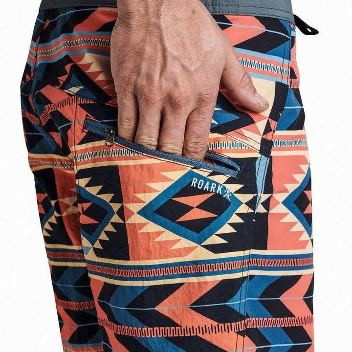 Boatman Boardshorts 17" | Fire