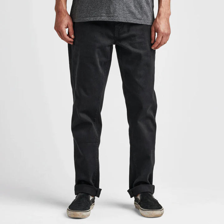 HWY 128 Straight Fit 5-Pocket Denim | Black 2