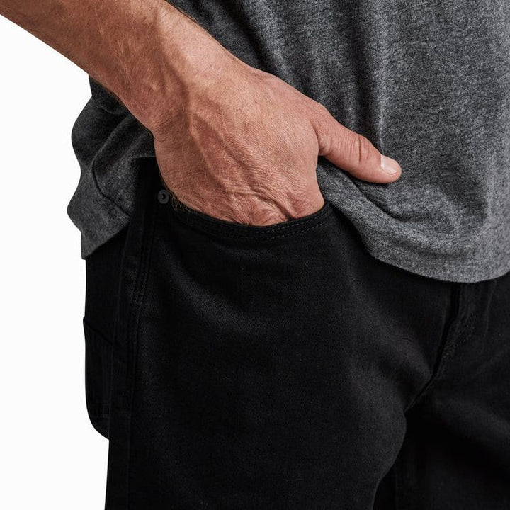 HWY 128 Straight Fit 5-Pocket Denim | Black 2