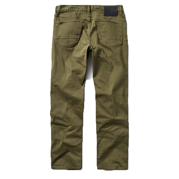 HWY 128 Straight Fit Broken Twill Jeans | Military