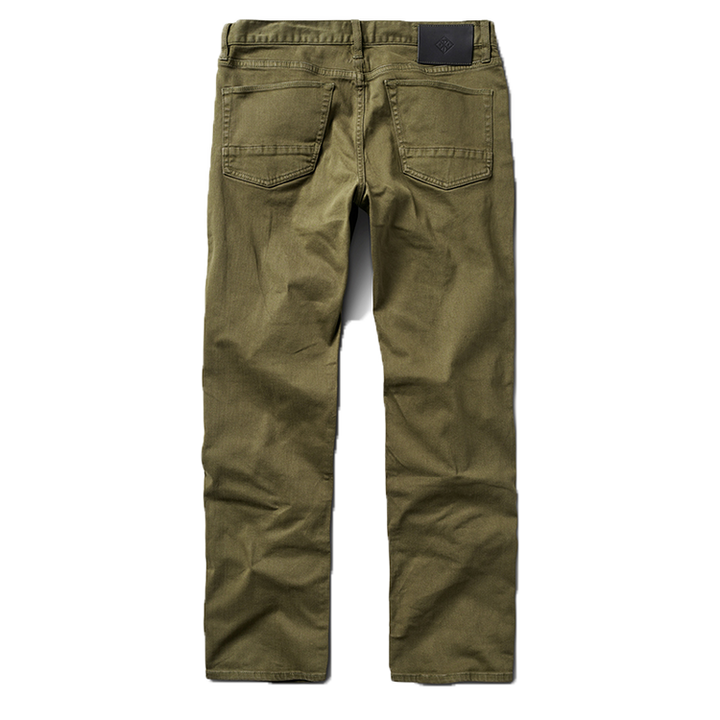 HWY 128 Straight Fit Broken Twill Jeans | Military
