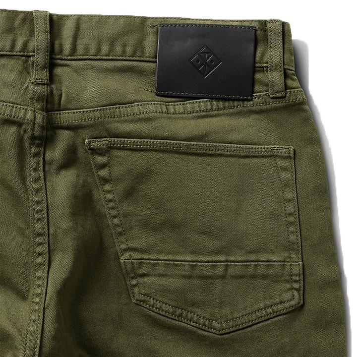 HWY 128 Straight Fit Broken Twill Jeans | Military