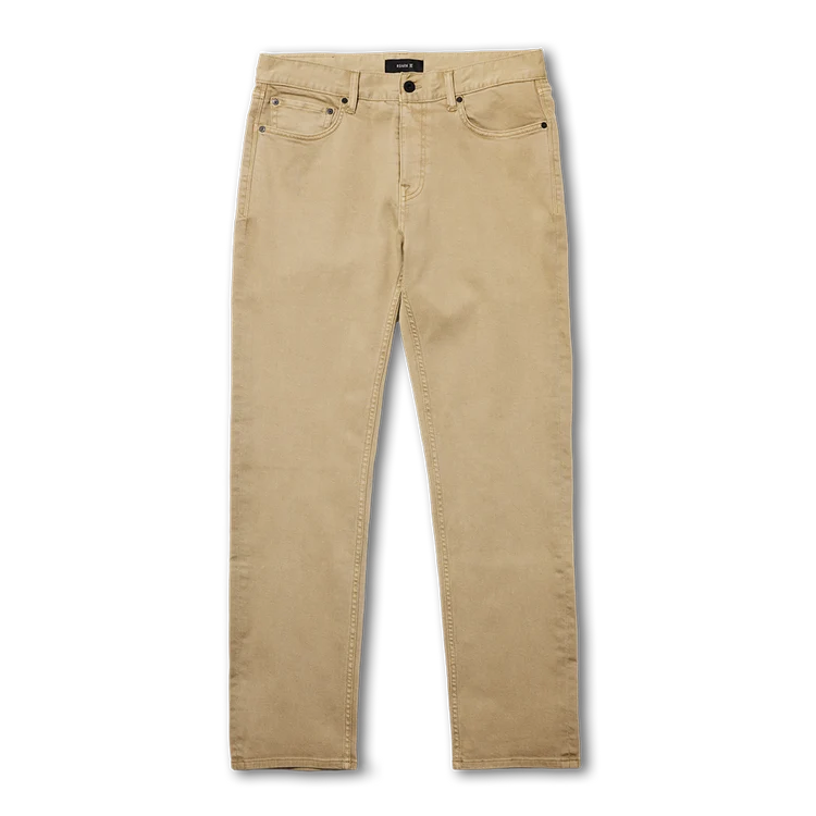 HWY 128 Straight Fit 5-Pocket Denim | Desert Khaki